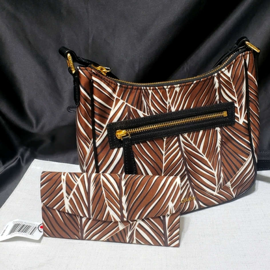 Vera Bradley Nwt Mini Vivian Xbody & Case Set
